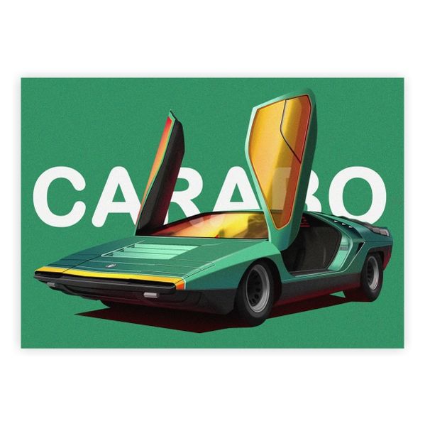 Alfa Romeo Carabo Classic Art - A1 Poster