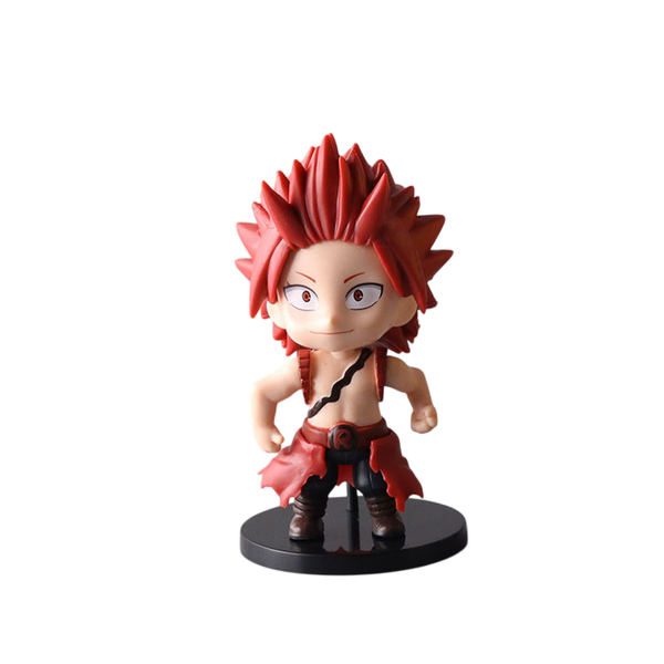 My Hero Academia Anime Eijiro Kirishima Red Riot Chibi Mini Figure