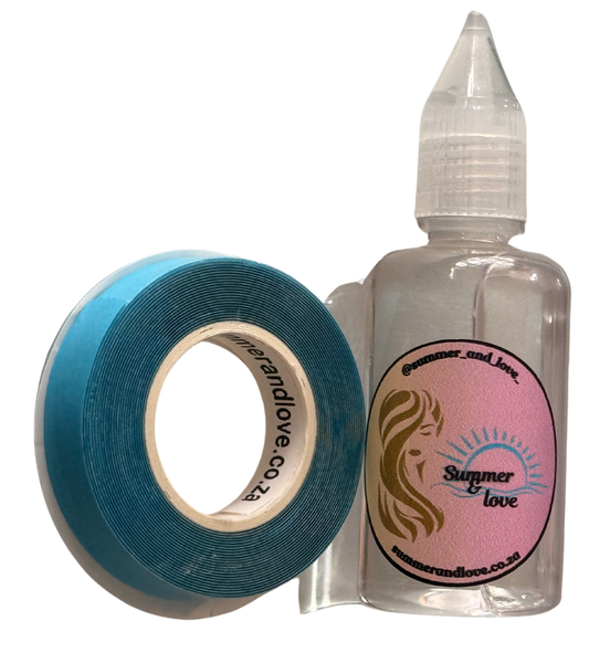 Professional 3m Roll Hair Replacement Tape &amp; Remover Combo ( Summer &amp; Love)