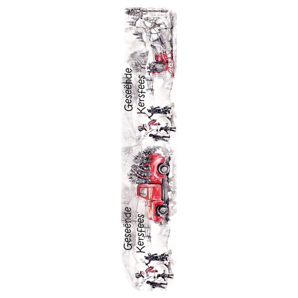 Buying a Christmas Tree By Kristin van Lieshout Table Runner