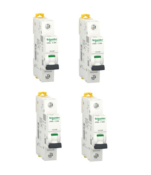 Circuit Breaker 50A 1Pole - 4 Pack