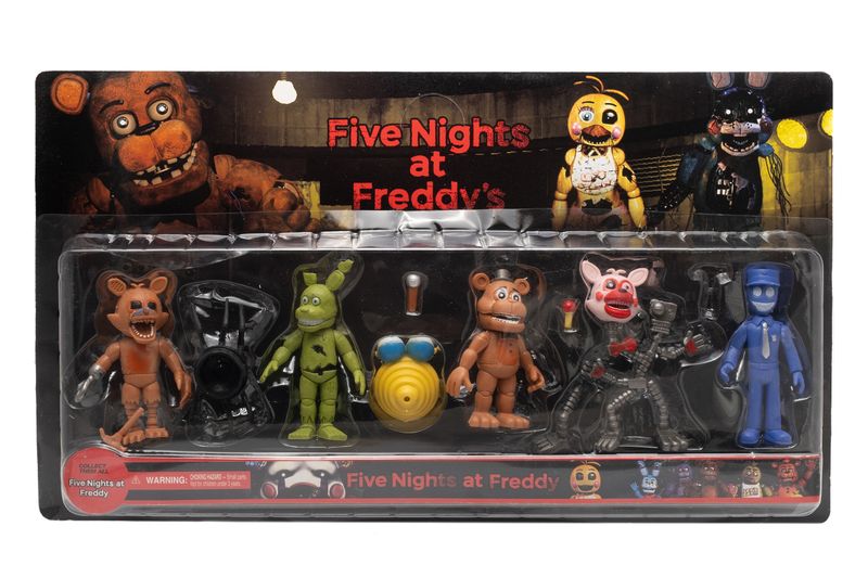 Five Nights Freddy'Figure Slug Set
