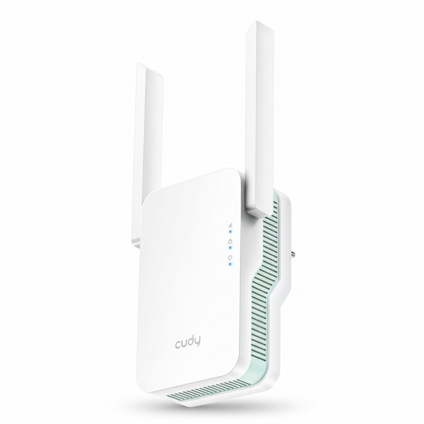 Cudy WiFi 6 Dual Band Mesh Range Extender | Wall Plug, 1000 sq.ft.