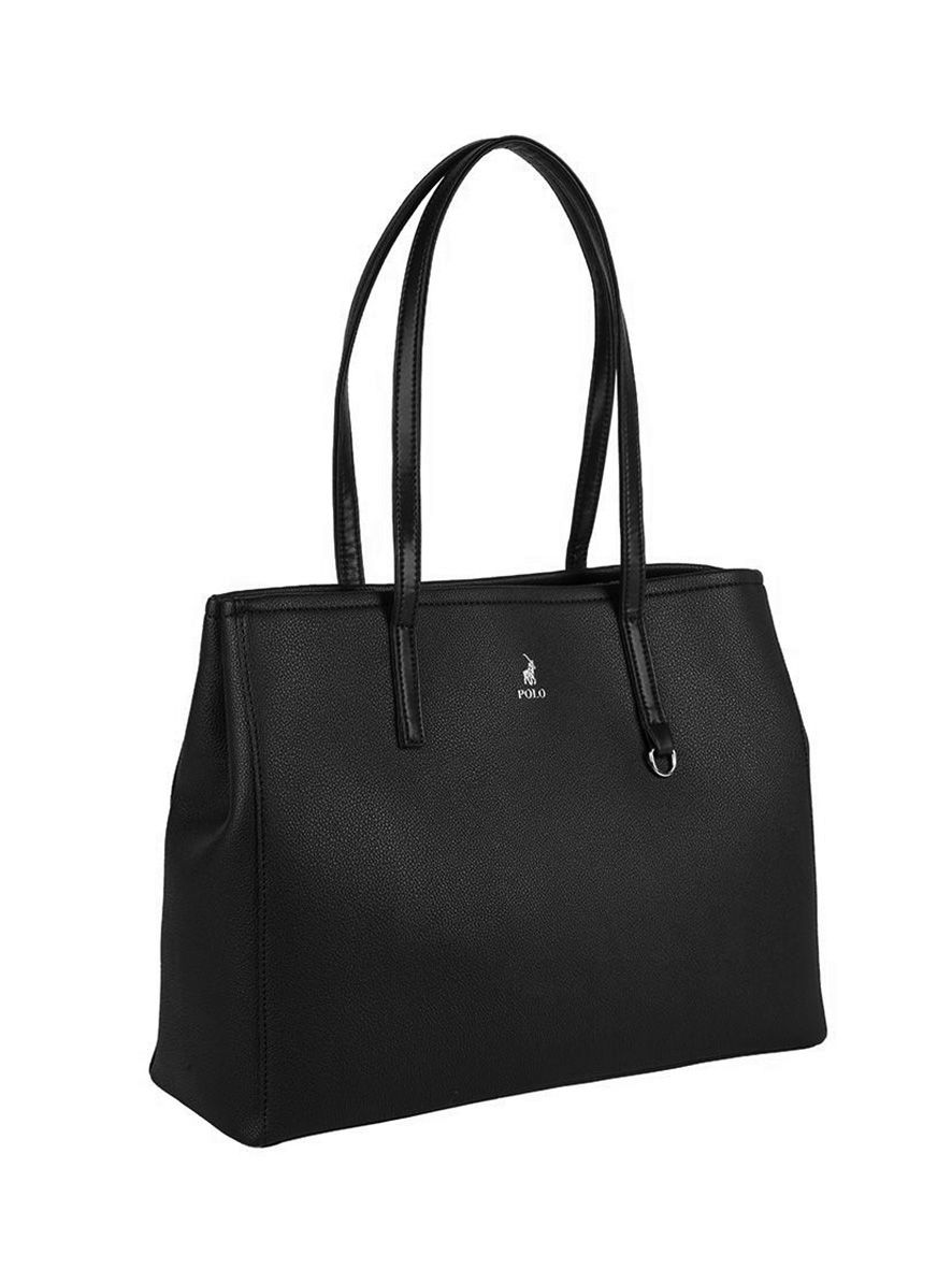 Polo Handbag Lyon Market Tote Black Buy Online in South Africa