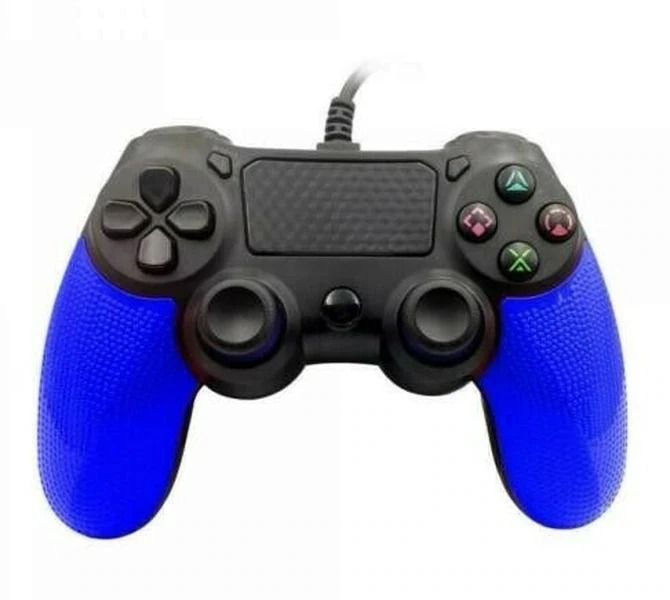 PS4 Twin Vibration 4 Wired Controller FOP4YX Blue Buy Online in