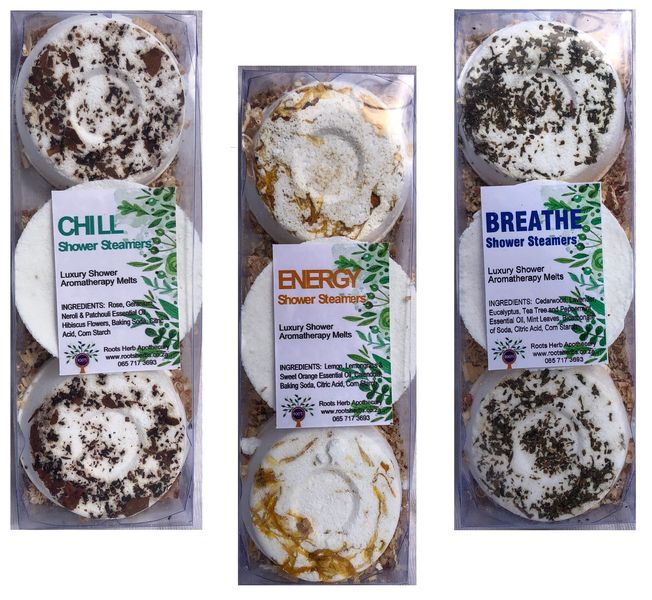 Roots Shower Steamer Variety Gift Pack - 9 Pack