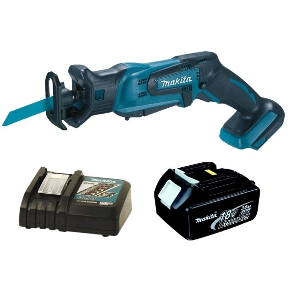Makita - Reciprocating Saw (Mobile Compact) DJR183Z , Battery & Charger