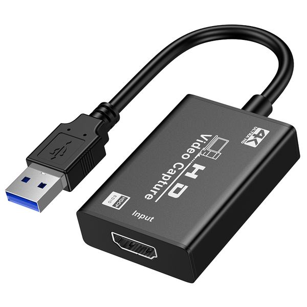 HDMI to USB 3.0 Capture Card 4K/1080P Compatible with PS4 Switch Xbox1