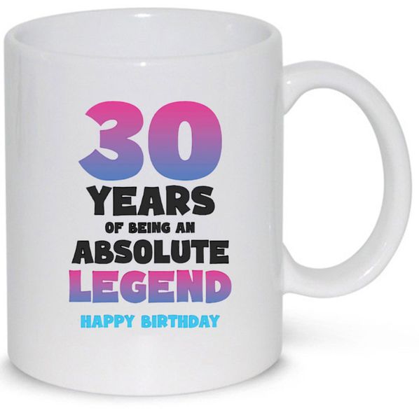 30 Years Of Being an Absolute Legend 30th Birthday Gift 11Oz Coffee Mug