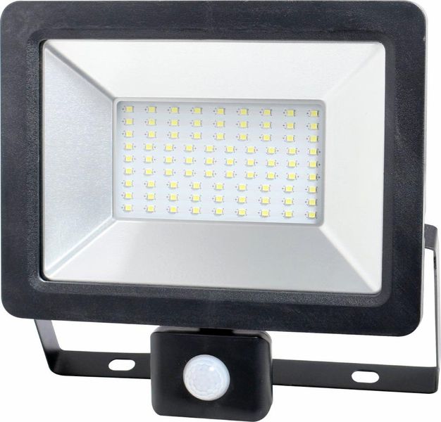 Flash It Led Slim Floodlight C/W Pir Sensor 50W