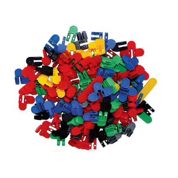 Interlocking Educational Stem Toys Hinges Connectors Blocks