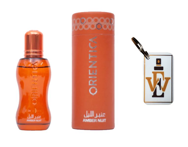 Amber Nuit By Orientica Perfumes - 30ml &amp; Perfume Style Keyring Combo