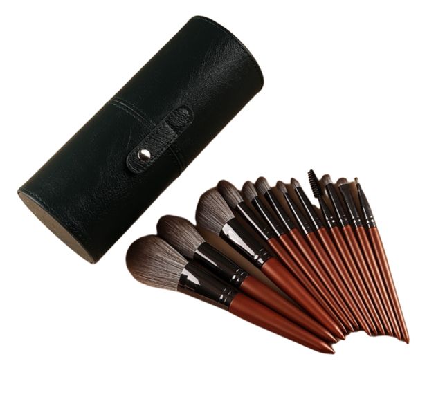 Series Cosmetic Brush Set 12 Pieces Makeup Brush Set With Makeup Barrels