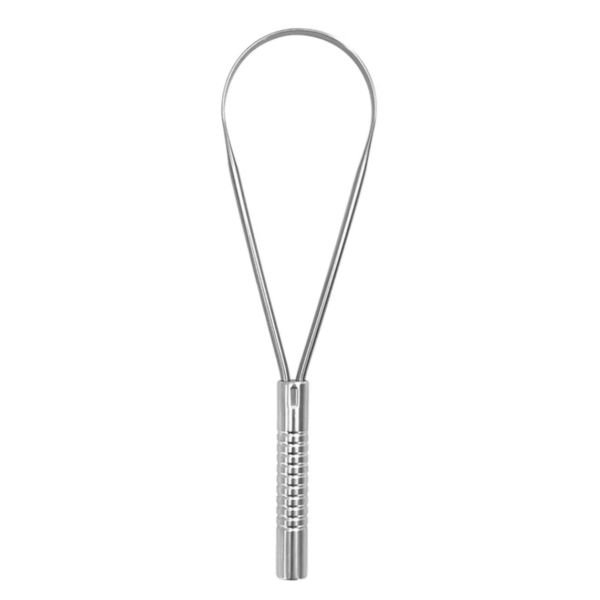 Tongue Cleaner/Tongue Scraper Wide Loop Shape Stainless Steel-Oral Hygiene