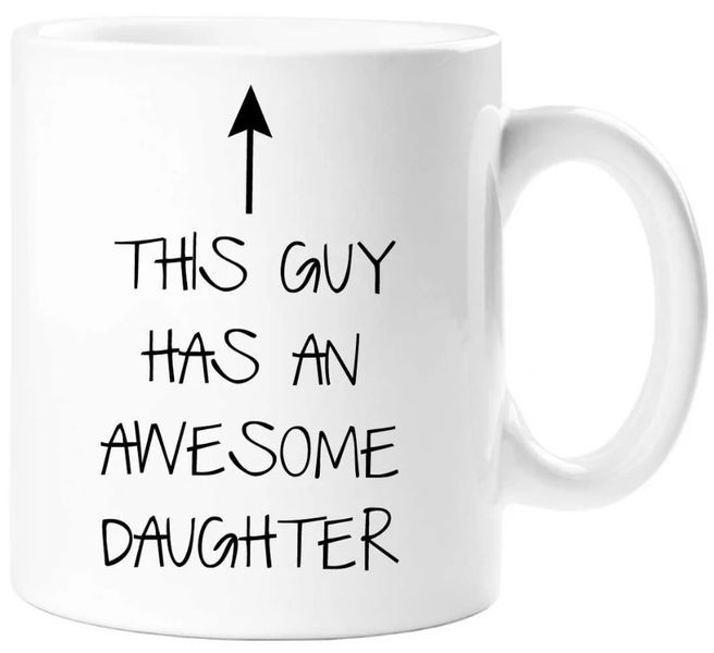 This Guy Has An Awesome Daughter Birthday Christmas Father's Day Gift Mug