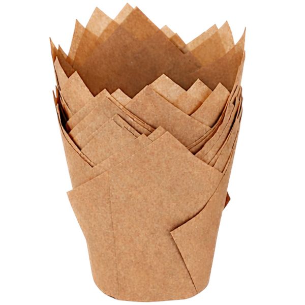 50 Pack - Baking Tulip Muffin &amp; Cupcake Liners