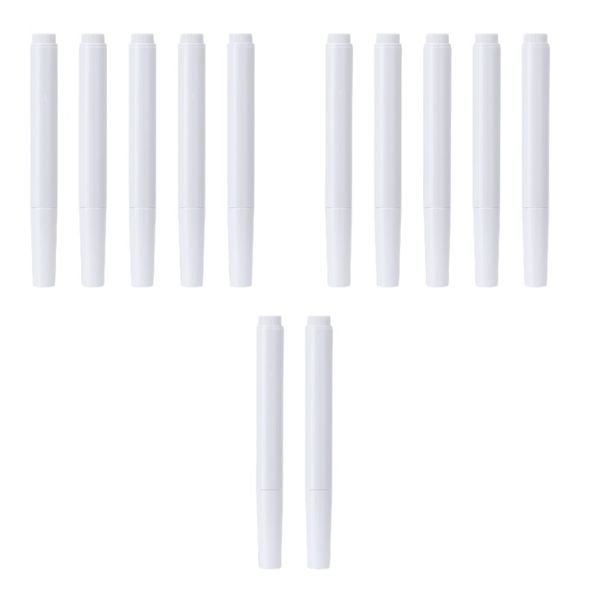 12 Piece - Fine Tip Liquid Chalk Marker Set - White