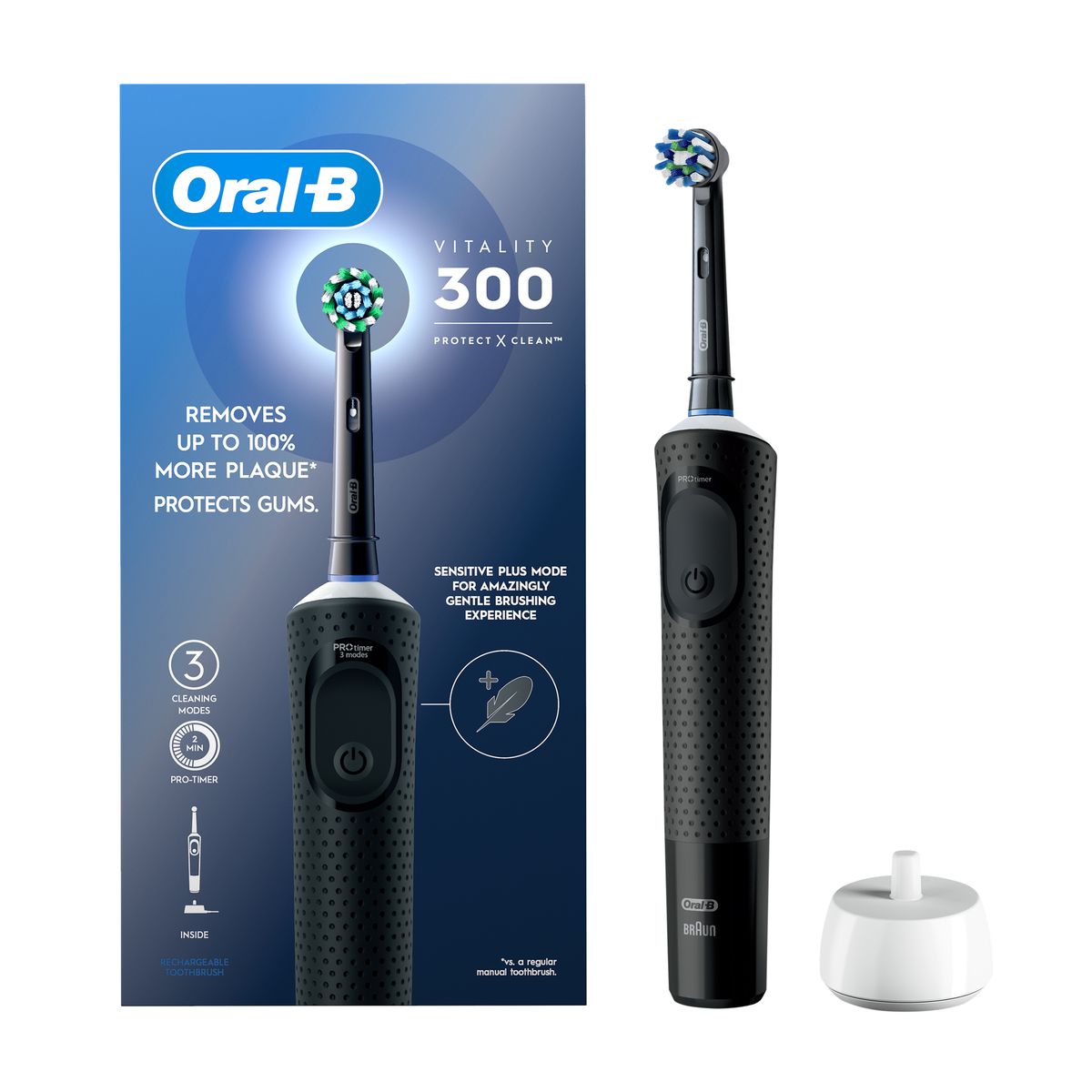 oral b d103 pro 300 electric toothbrush review