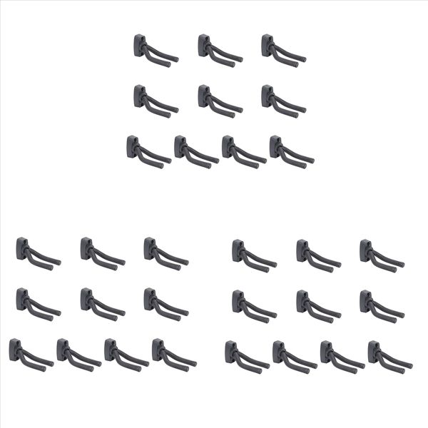 10Pcs Hook Rack Wall Mount Home Studio Display For Guitar Bass