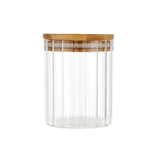 Food Storage Container with Bamboo Lid - 90 x 100mm