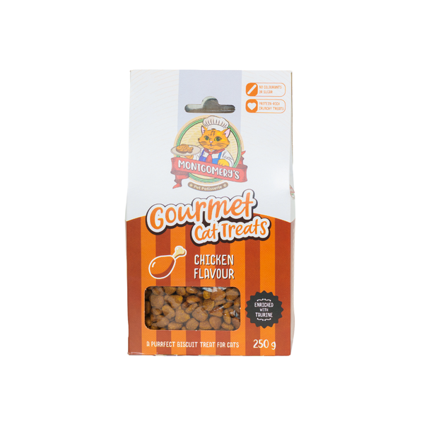 Montgomery's Gourmet Cat Treats - Chicken 250g