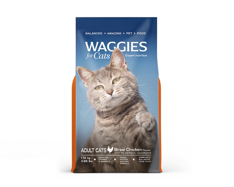 Waggies Cat Braai Chicken 1.75Kg