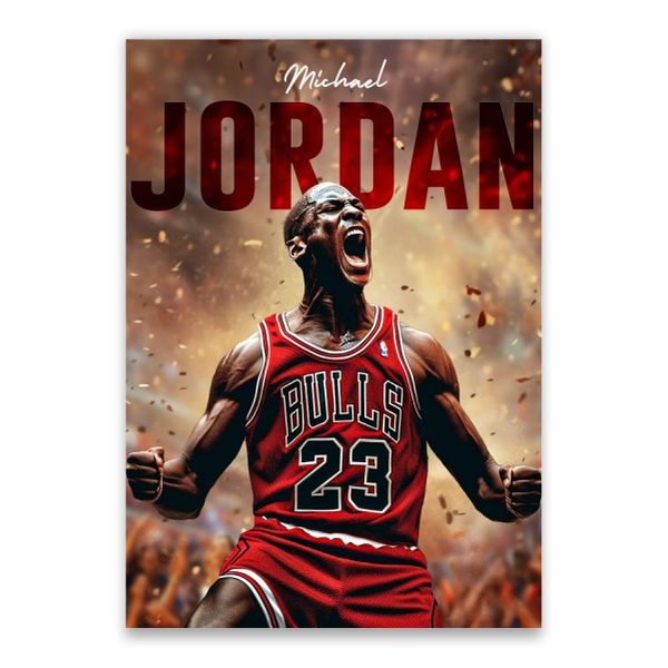 Michael Jordan Bulls 23 Poster - A1