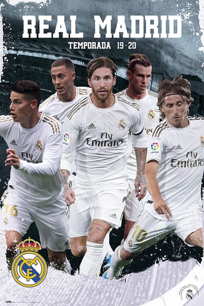 Real Madrid - Group 2019-2020 Poster