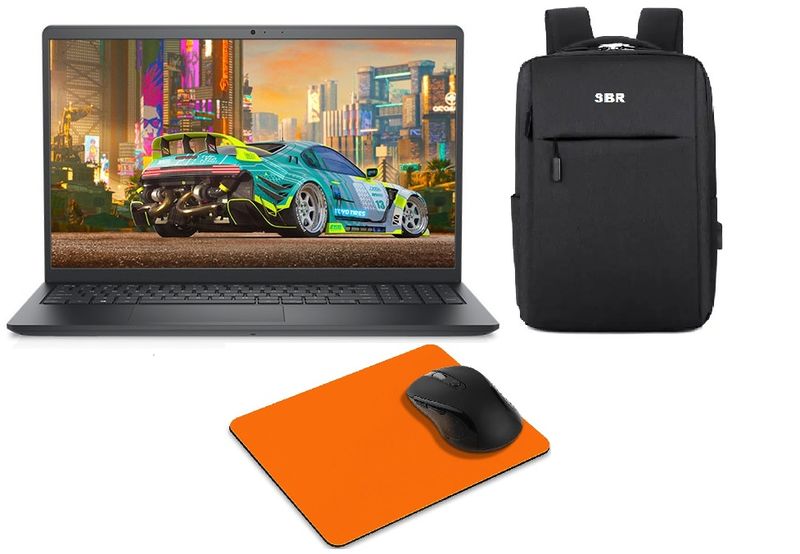 HP Core i3-1115G4 8GB 256GB SSD 15.6" Laptop Bundle