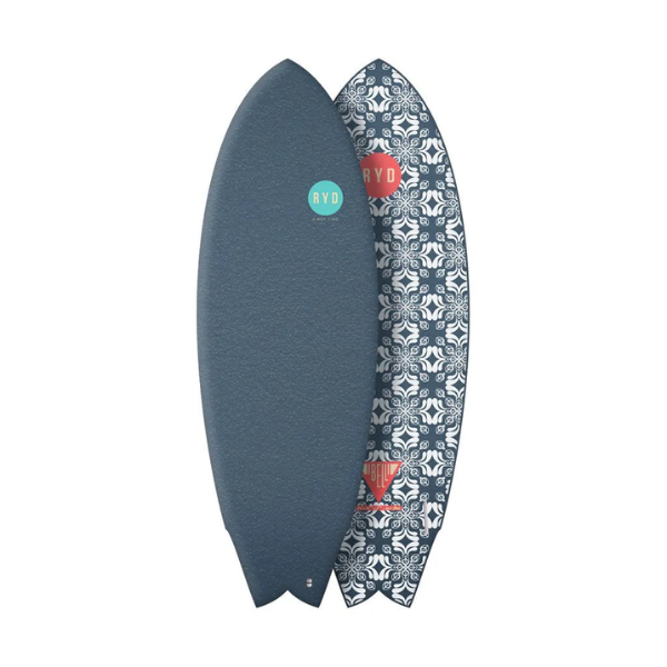 RYD - First Time 5.9 Soft Top Surfboard | Deep Blue