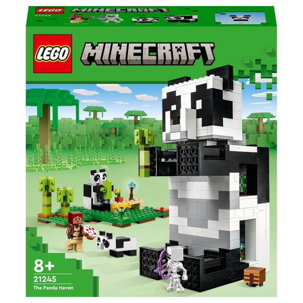 LEGO® Minecraft® The Panda Haven 21245 Building Toy Set (553 Pieces)