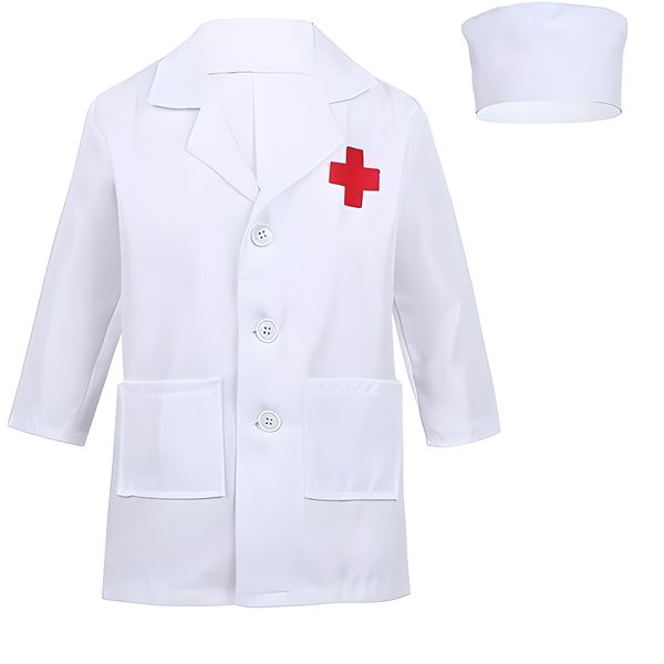 Kids' Costume - Doctor Coat with Hat