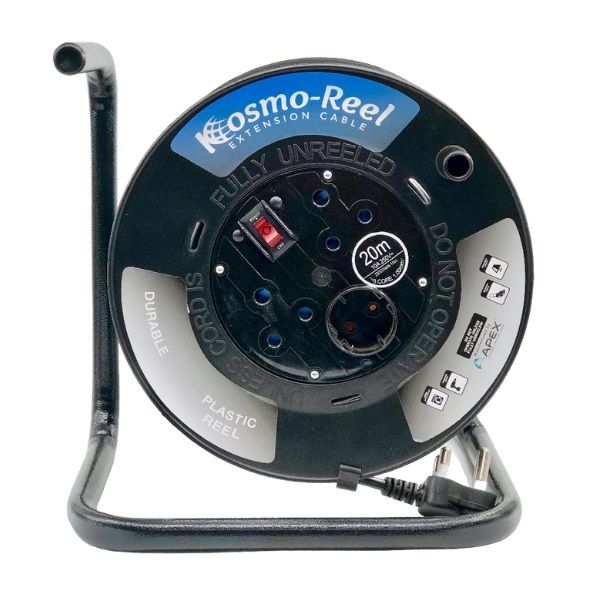 SourceDirect - 3-Way Extension Reel with 20m Cord - 16Amp