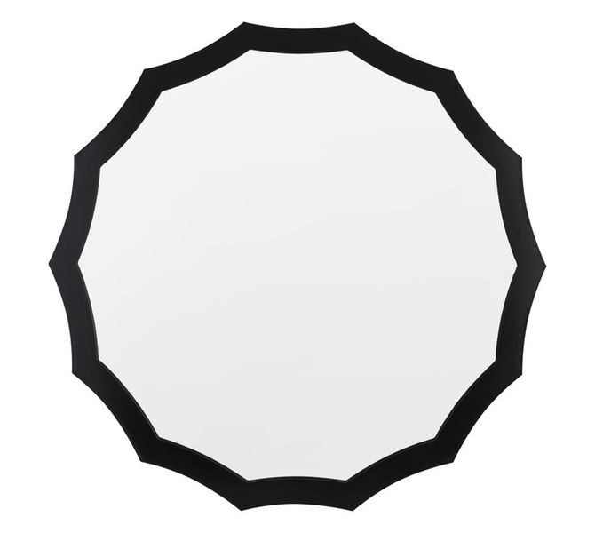 Scallop Round Mirror 600 mm