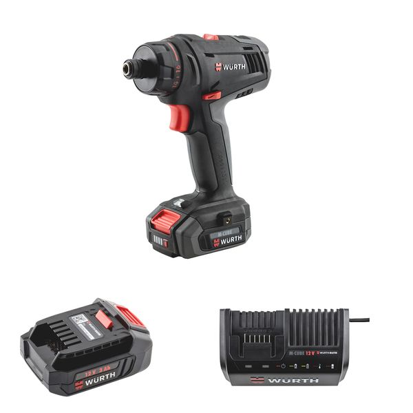 Wurth Cordless Screwdriver AS 12-1/4" Compact