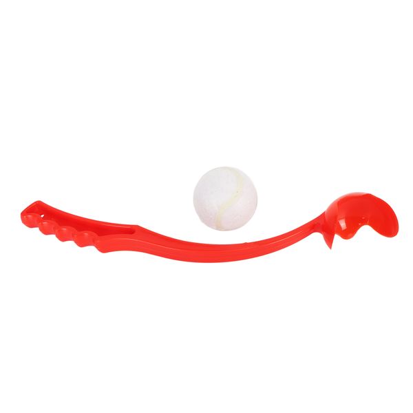 Hand Dog Ball Launcher Ergonomic Handle Interactive Tennis Ball Thrower