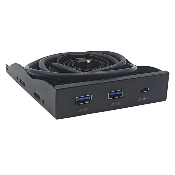 3.5 inch Desktop Floppy Bay Front Panel with 2 X USB 3.0 Type-A