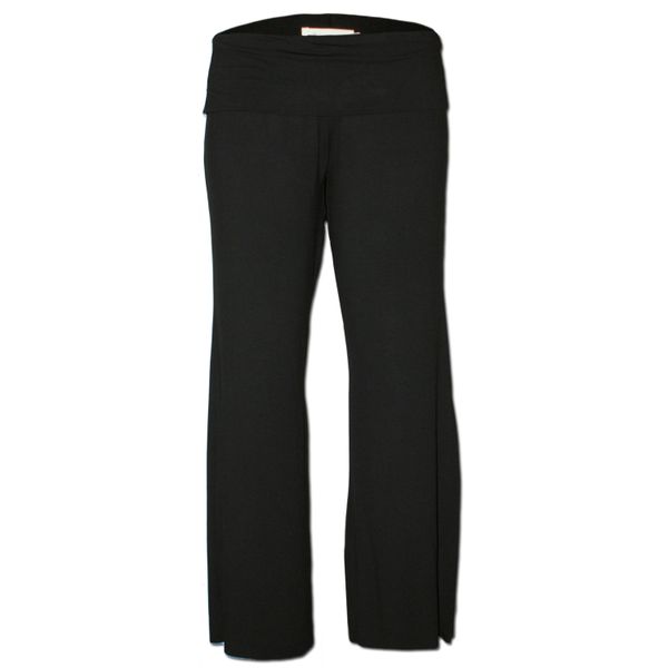 Nucleus - Loungewear Pants with Raw Hem in Black