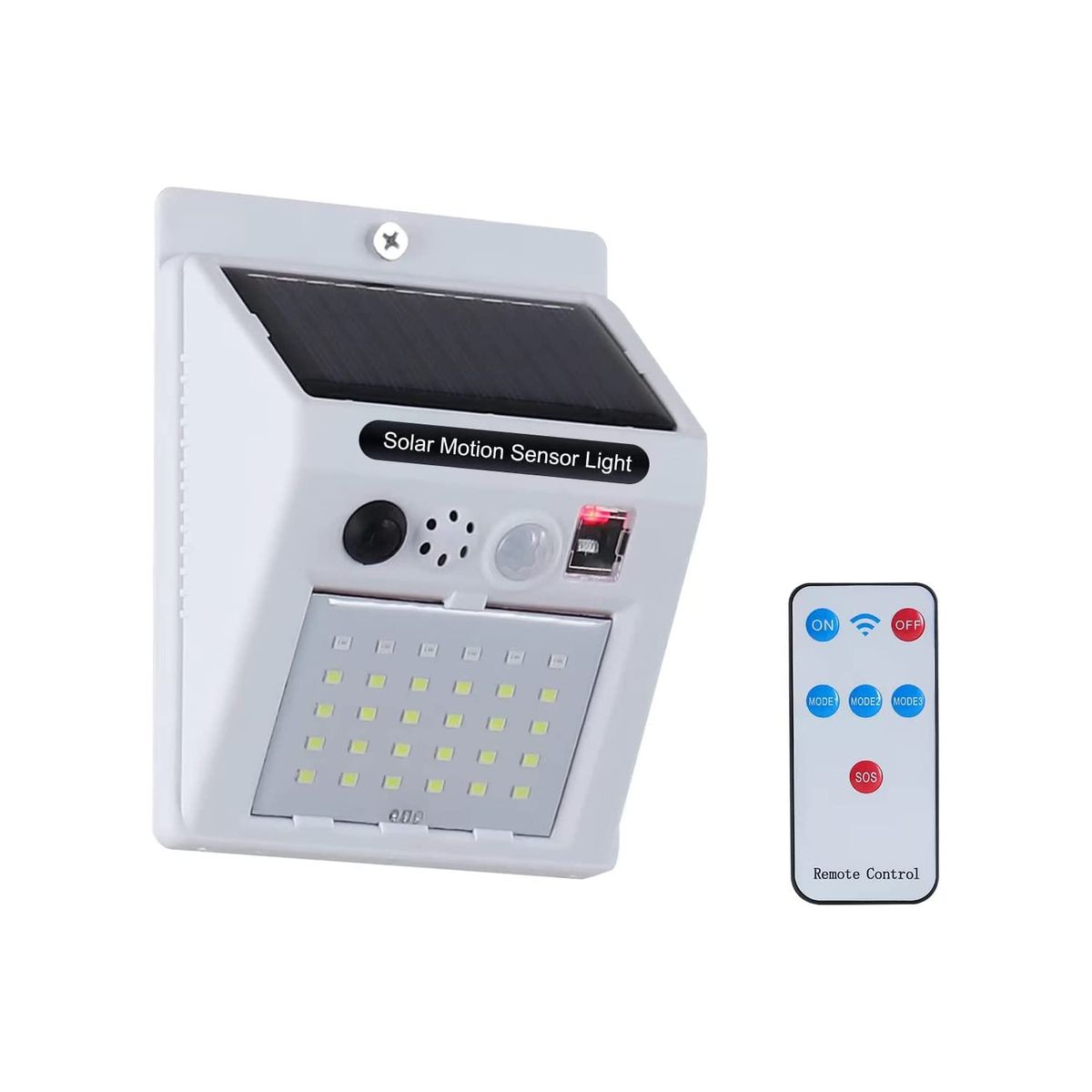 AntiTheft Infrared Motion Sensor LED Solar Sensor Light & Alarm Shop