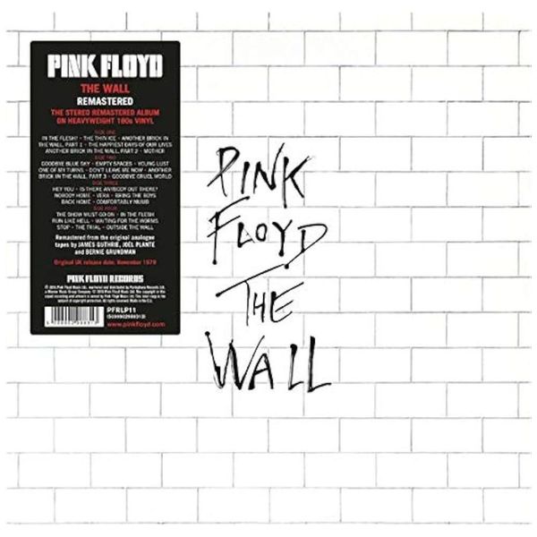Pink Floyd - The Wall (Remastered 2LP 180g Vinyl, Gatefold, Reissue)