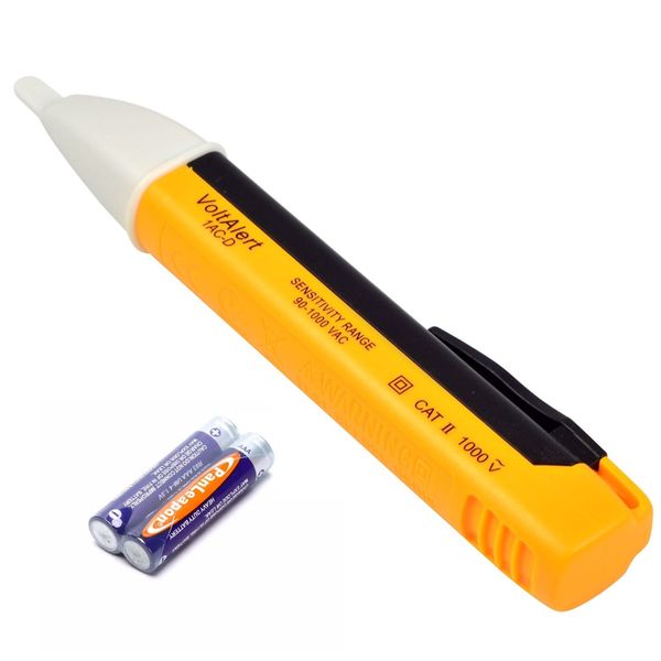 Non Contact Voltage Alert Pen Tester With LED Flashlight