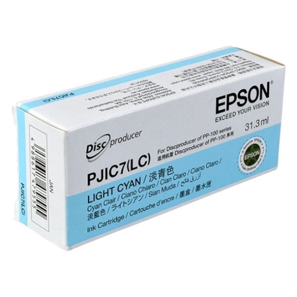 Epson S020689 light cyan ink cartridge PJIC7(LC) for Discproducer PP-xxxxx