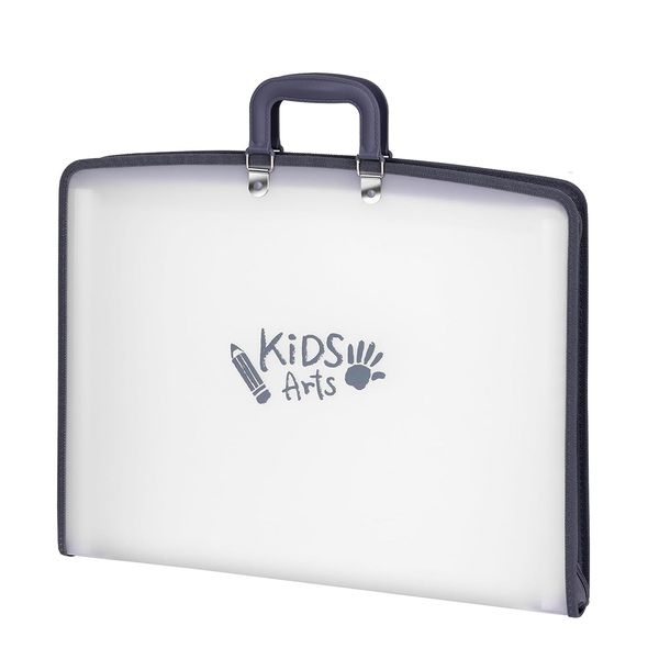 Kids Art Portfolio - Accordian File Organizer with 13 Pockets, Art Portfoli