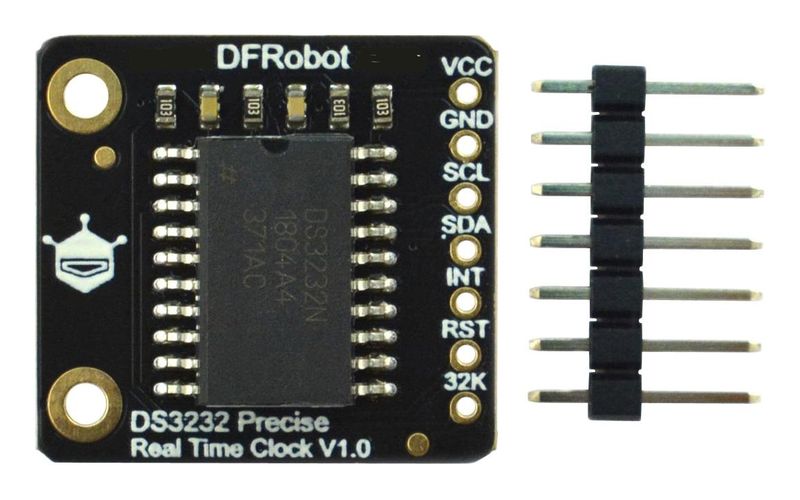 DFRobot (DFR0821) Precise RTC Module, Fermion, DS3232, Arduino Board