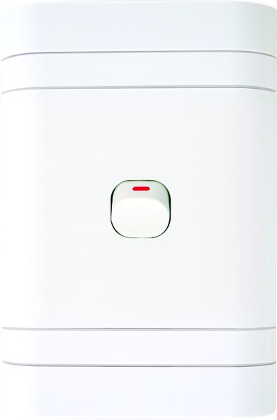 LESCO, 1 Lever 1 Way 4x2 Light Switch