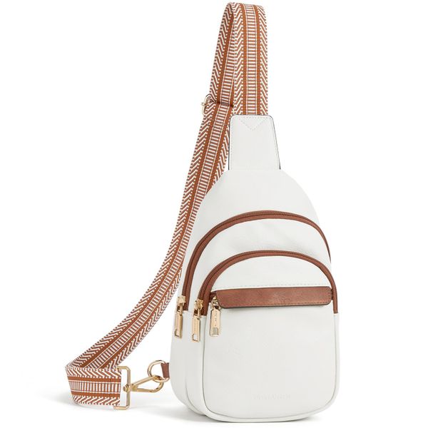 Fashion Women's Leather Travel Chest Crossbody Bag