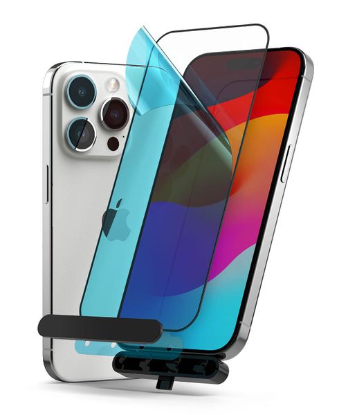 Premium Tempered Glass Screen Protector for iPhone 15 Pro Max