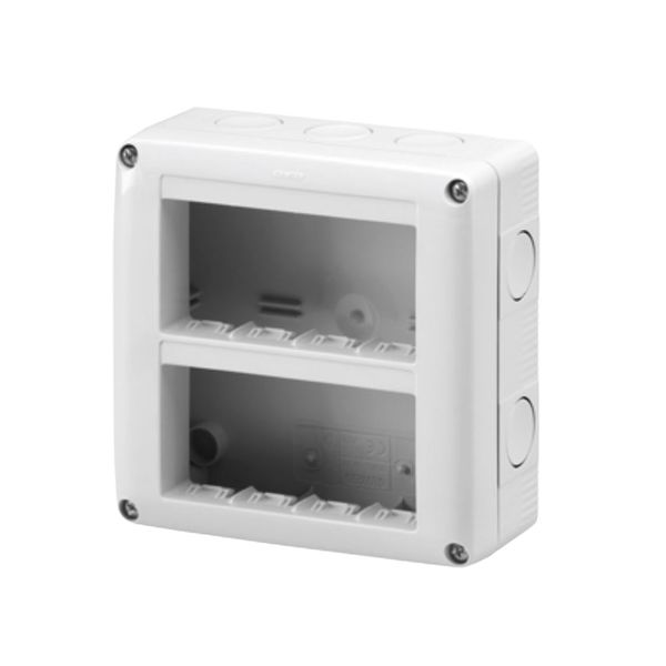 Gewiss - 8 Gang Vertical Enclosure IP40