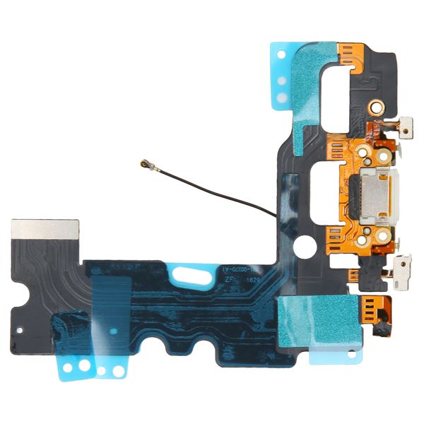 USB Charging Port Flex Cable Compatible With iPhone 7 White
