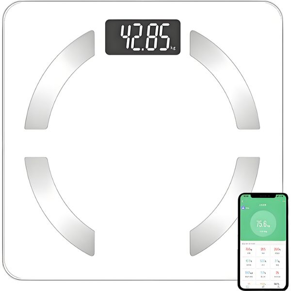 Smart Body Composition Scale Body Weight &amp; BMI Scale for Bathroom